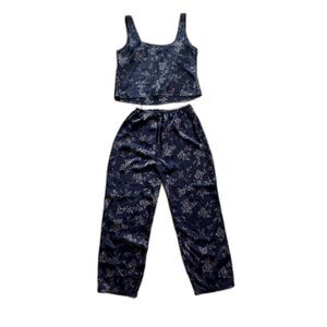 Victoria's Secret Silk Pajama Set